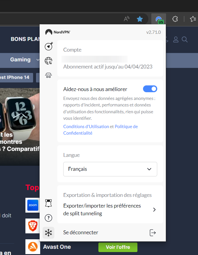 installer nordvpn © clubic.com