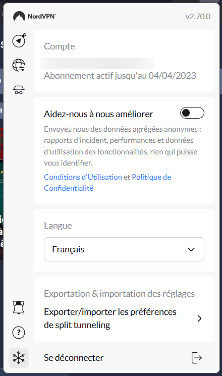 installer nordvpn © clubic.com