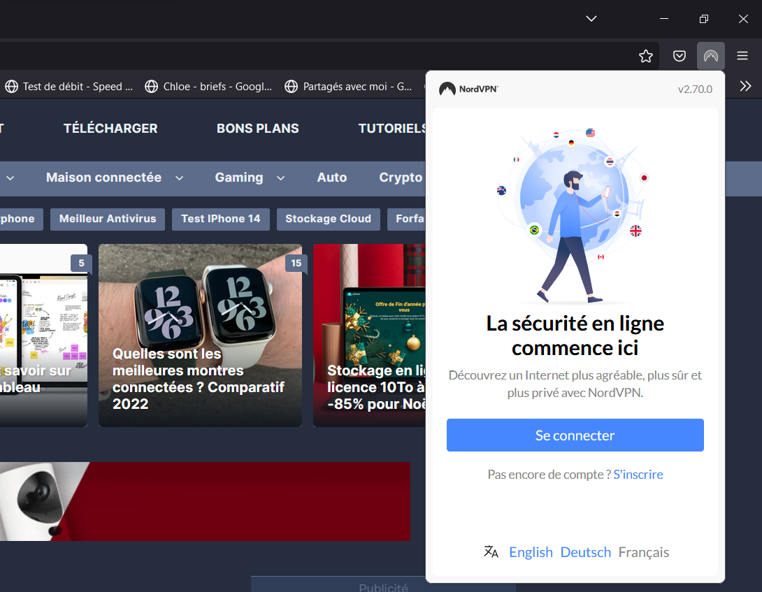 installer nordvpn © clubic.com