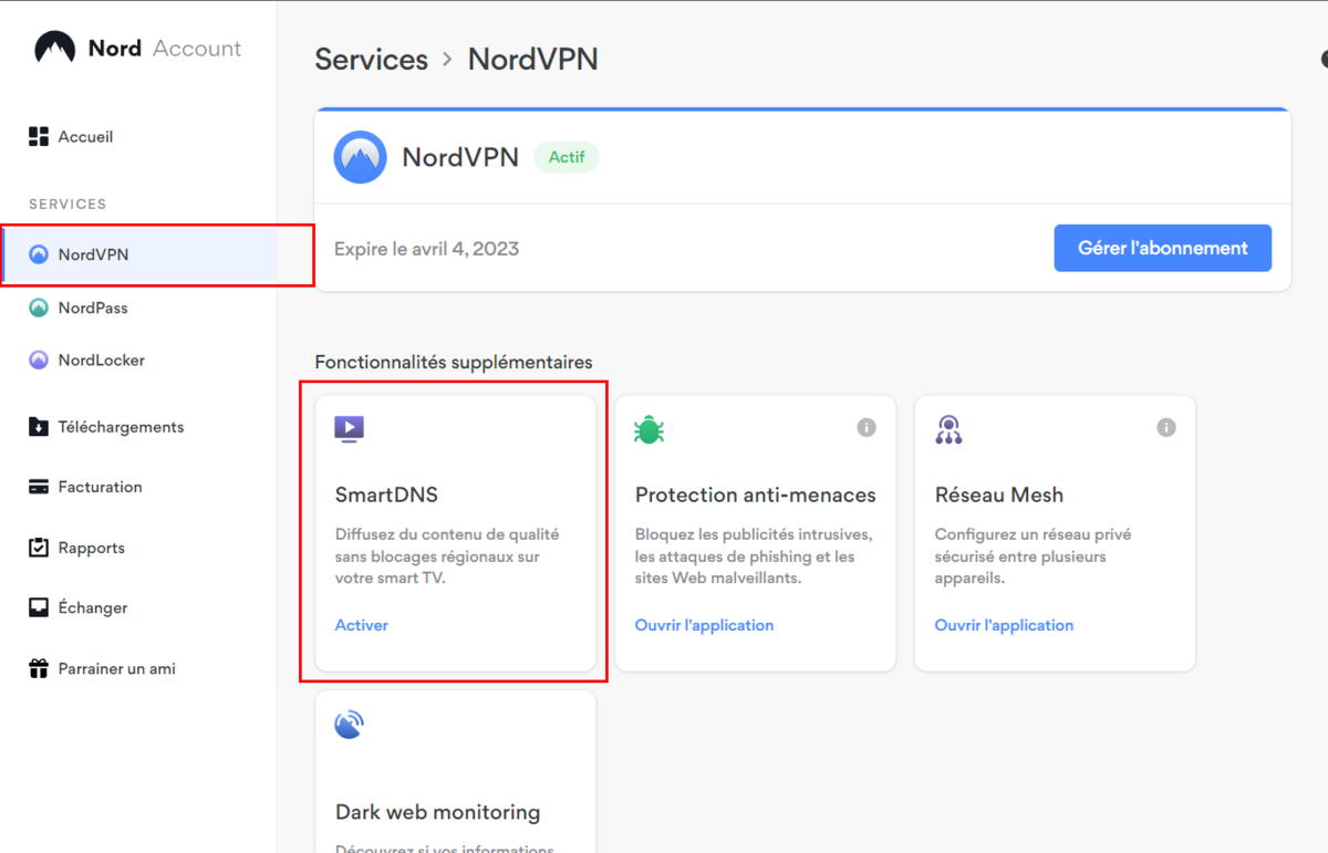 installer nordvpn © clubic.com