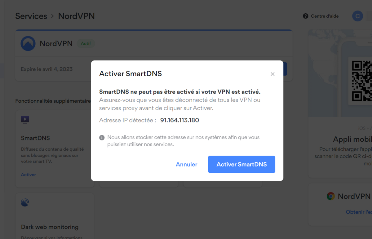 installer nordvpn © clubic.com