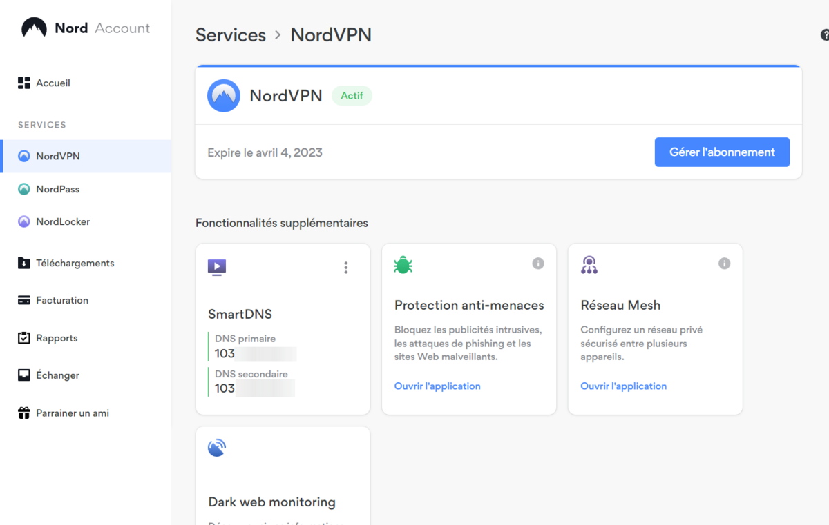installer nordvpn © clubic.com