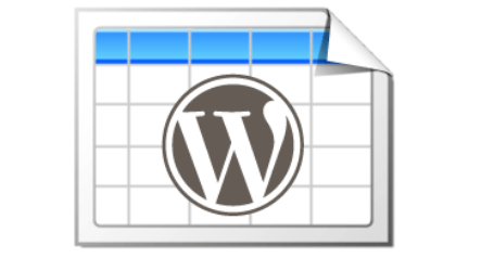 Tablepress re-up screen wp
