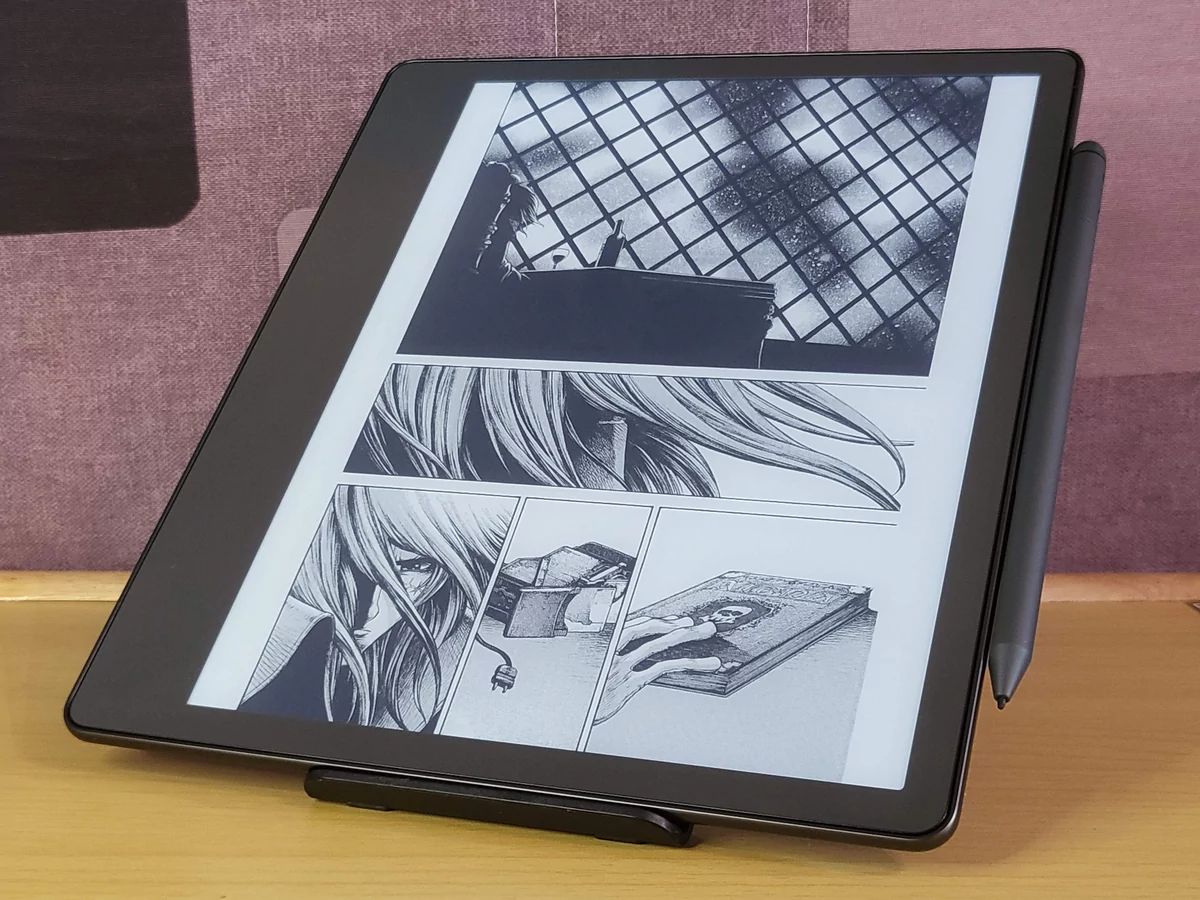 Kindle Scribe - Mode Sombre © Johan Gautreau