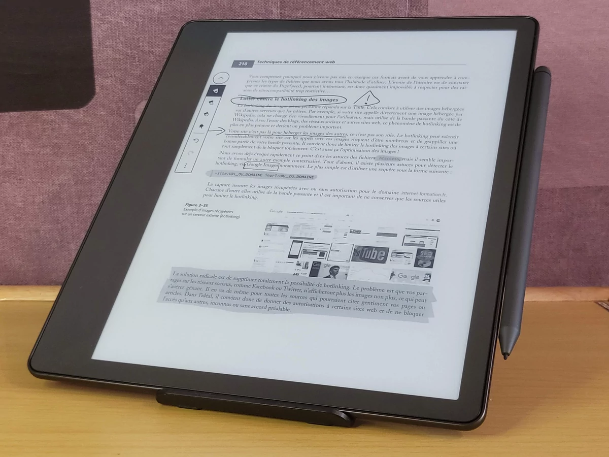 Kindle Scribe - Annotation PDF © Johan Gautreau