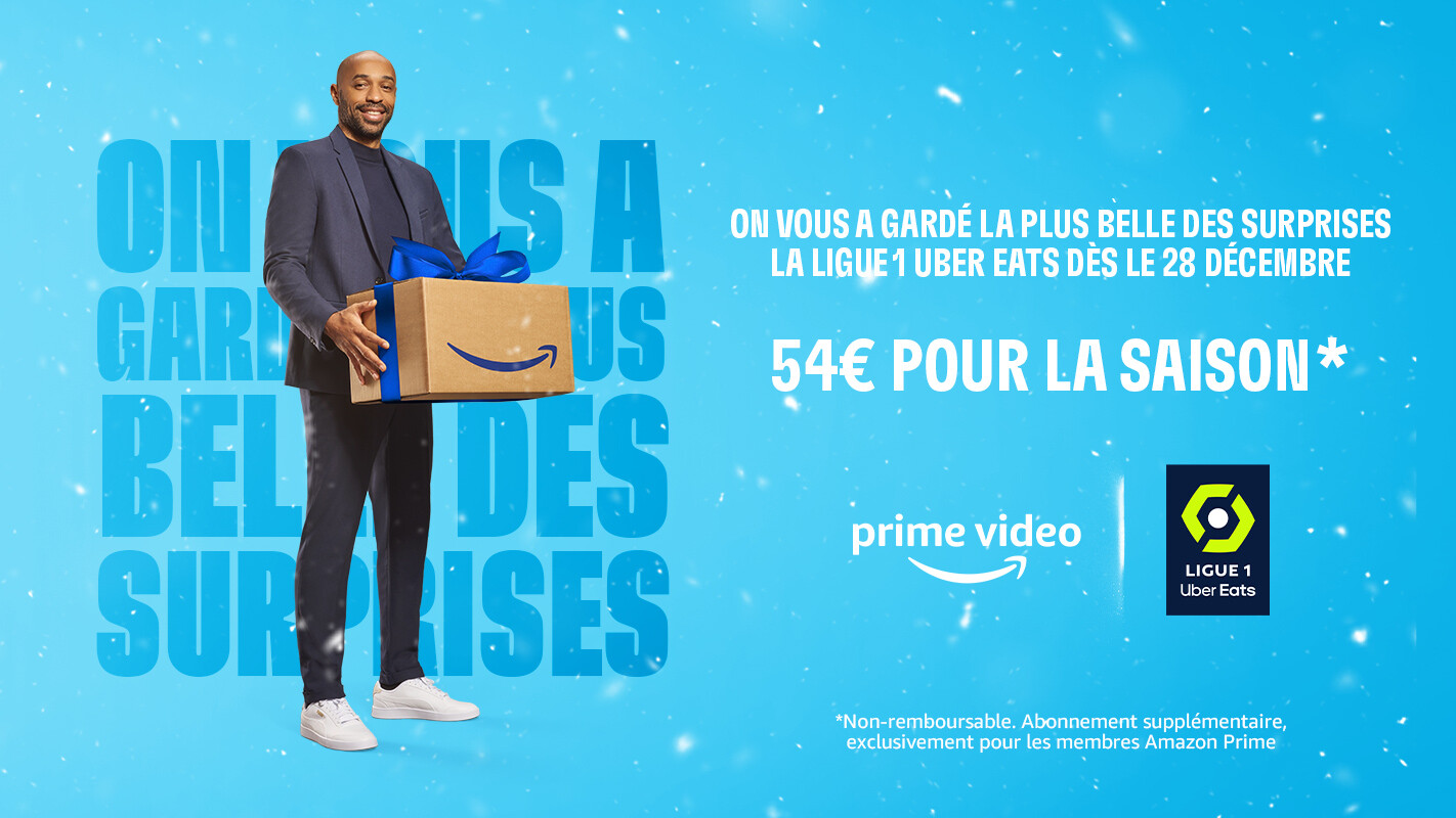 Comme prévu, Prime Video relance son Pass Ligue 1, mais avec un petit cadeau en plus sous le sapin