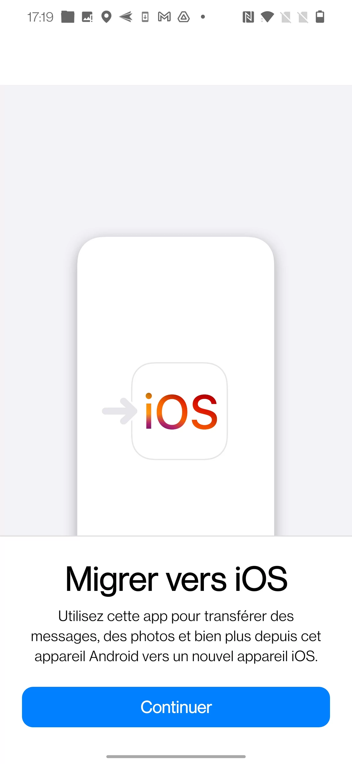 Migrer vers iOS app