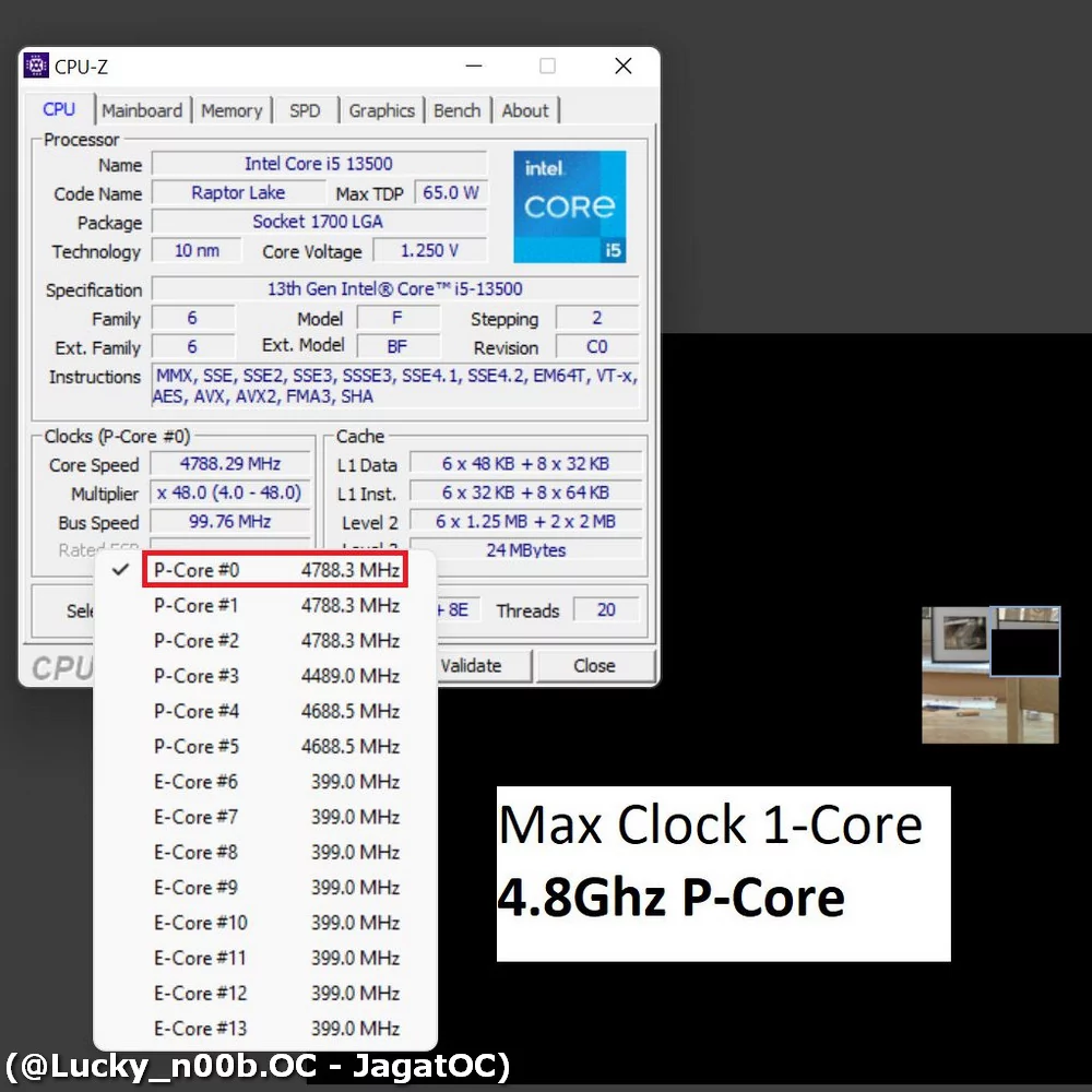 Core i5-13500 : un boost à 4,5 GHz, plus performant que le 12600K