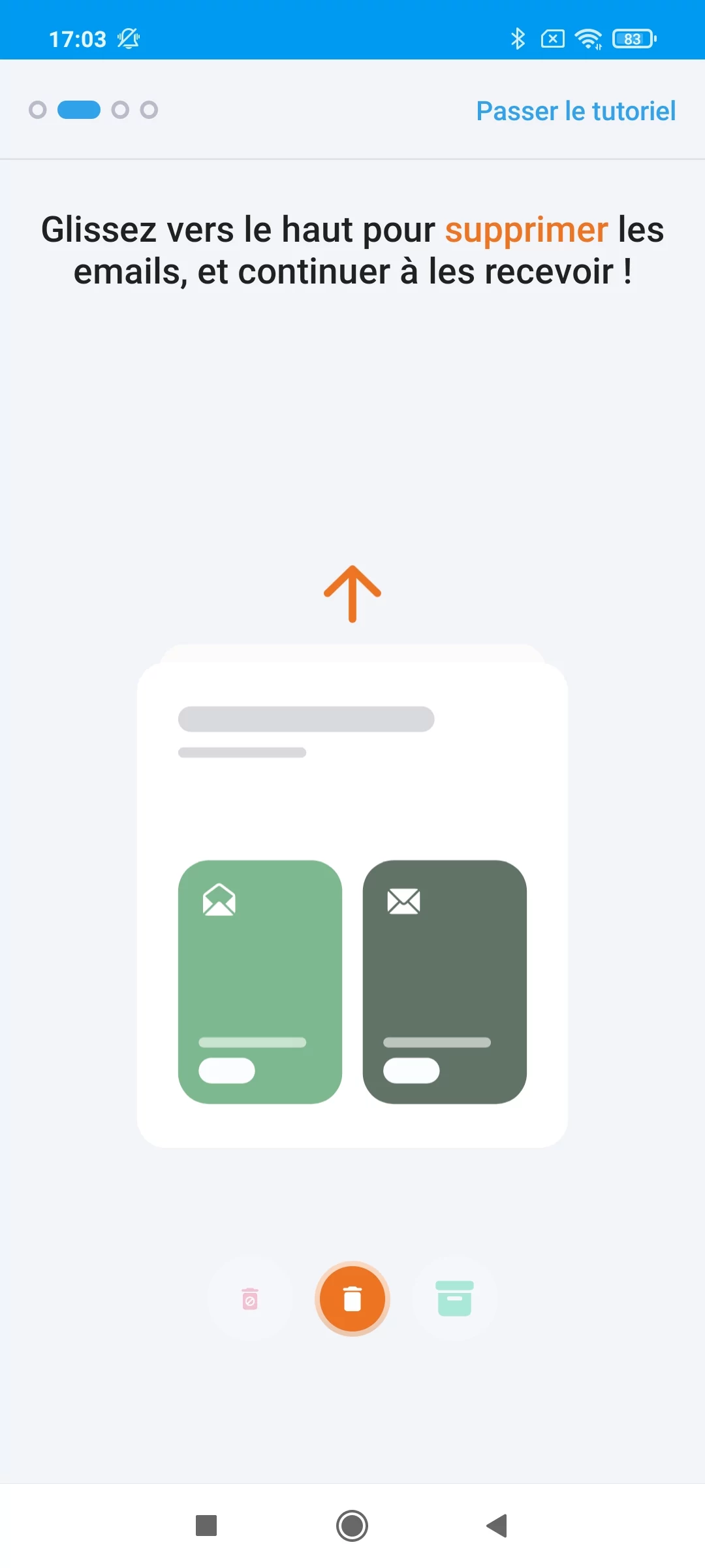 Cleanfox screen 3