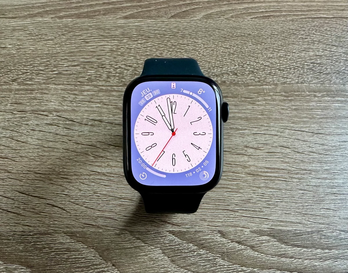Test Apple Watch Series 8 © © Mathieu Grumiaux pour Clubic