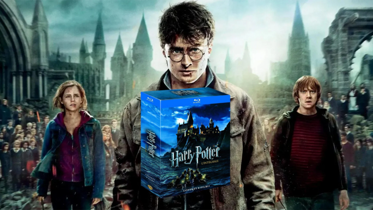 L'intégrale d'Harry Potter (8 films) en Blu-Ray à 20 euros, qui dit mieux  pour commencer 2023 ?