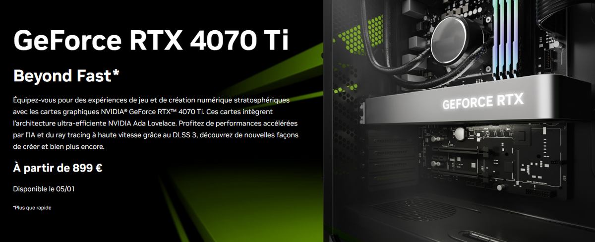 NVIDIA GeForce RTX 4070 Ti © NVIDIA