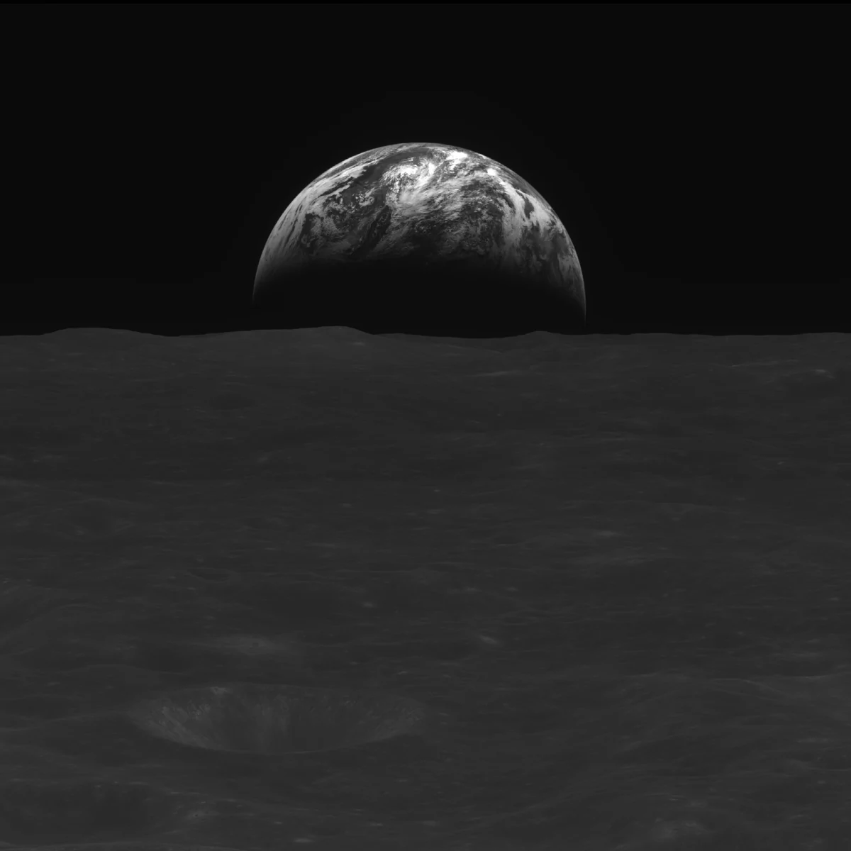 Danuri Corée du Sud sonde lunaire lever de Terre 3 © KARI