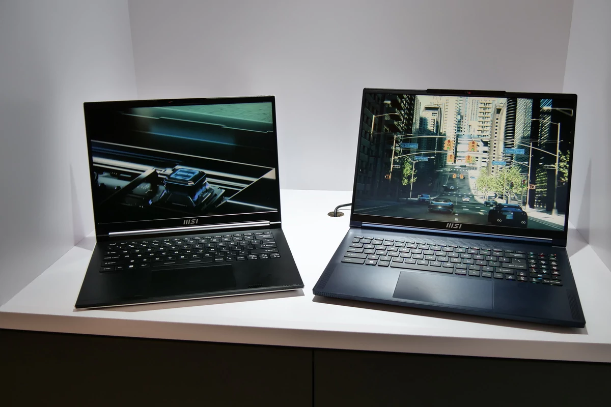 Stealth 14 et 16 - MSI - CES 2023 © Alexandre Boero pour Clubic