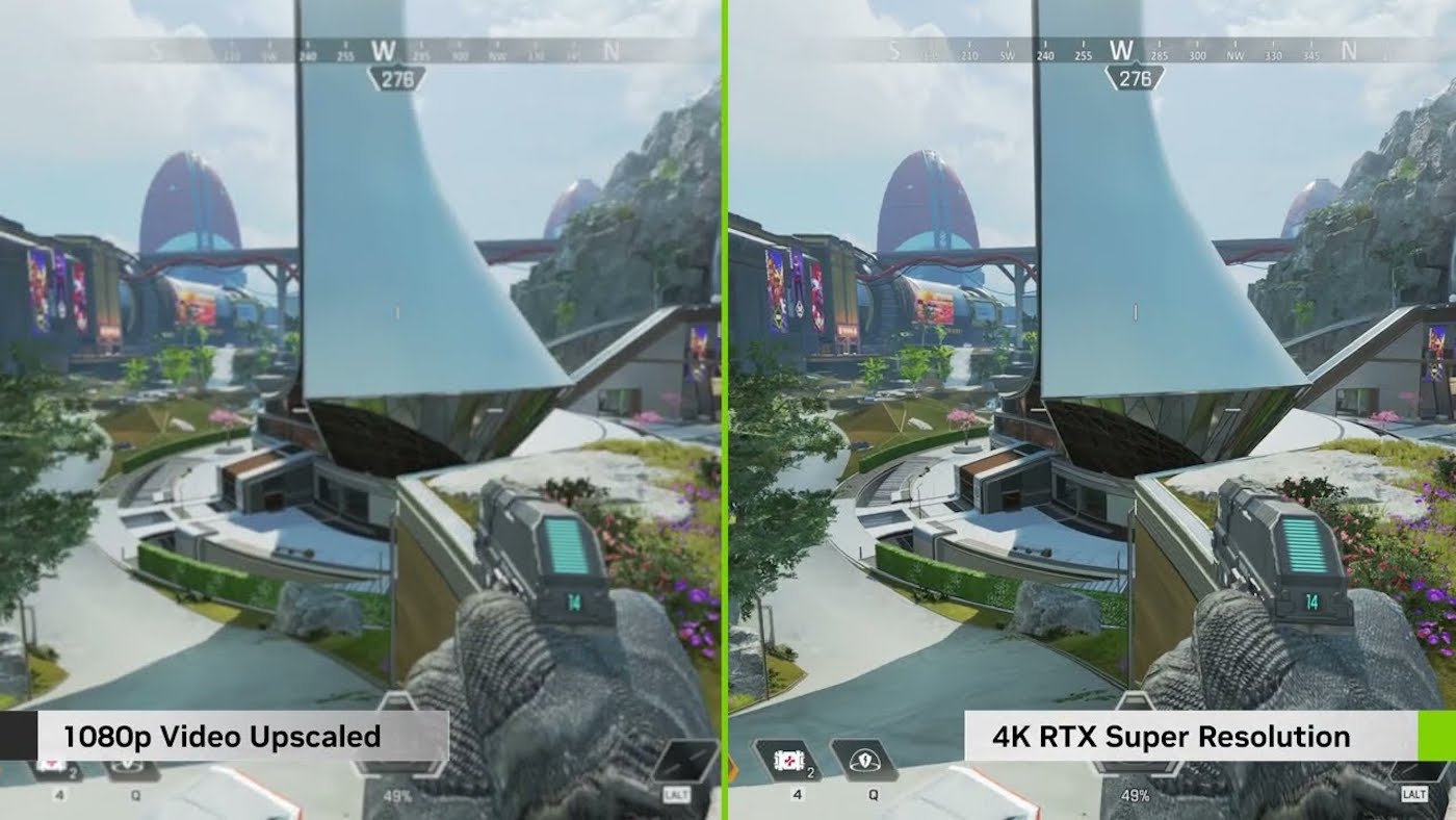 RTX Video Super Resolution : le nouveau 