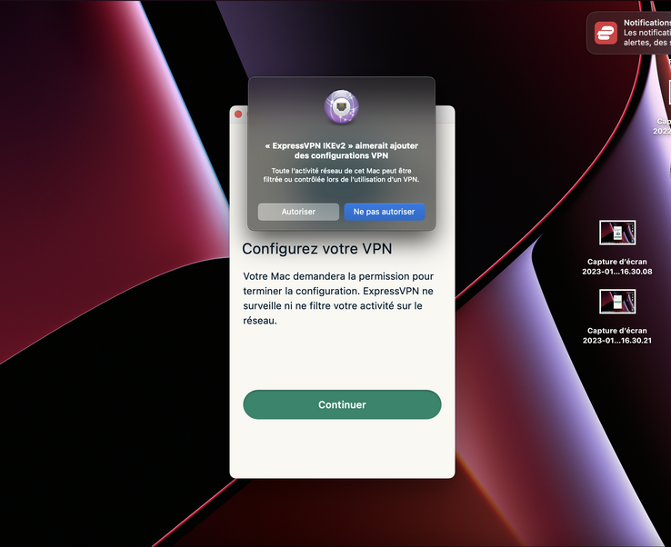 installer expressvpn © clubic.com