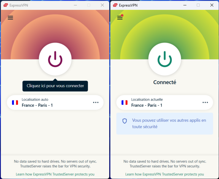 installer expressvpn © clubic.com
