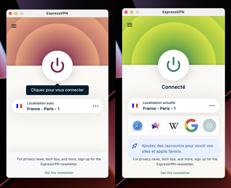installer expressvpn © clubic.com