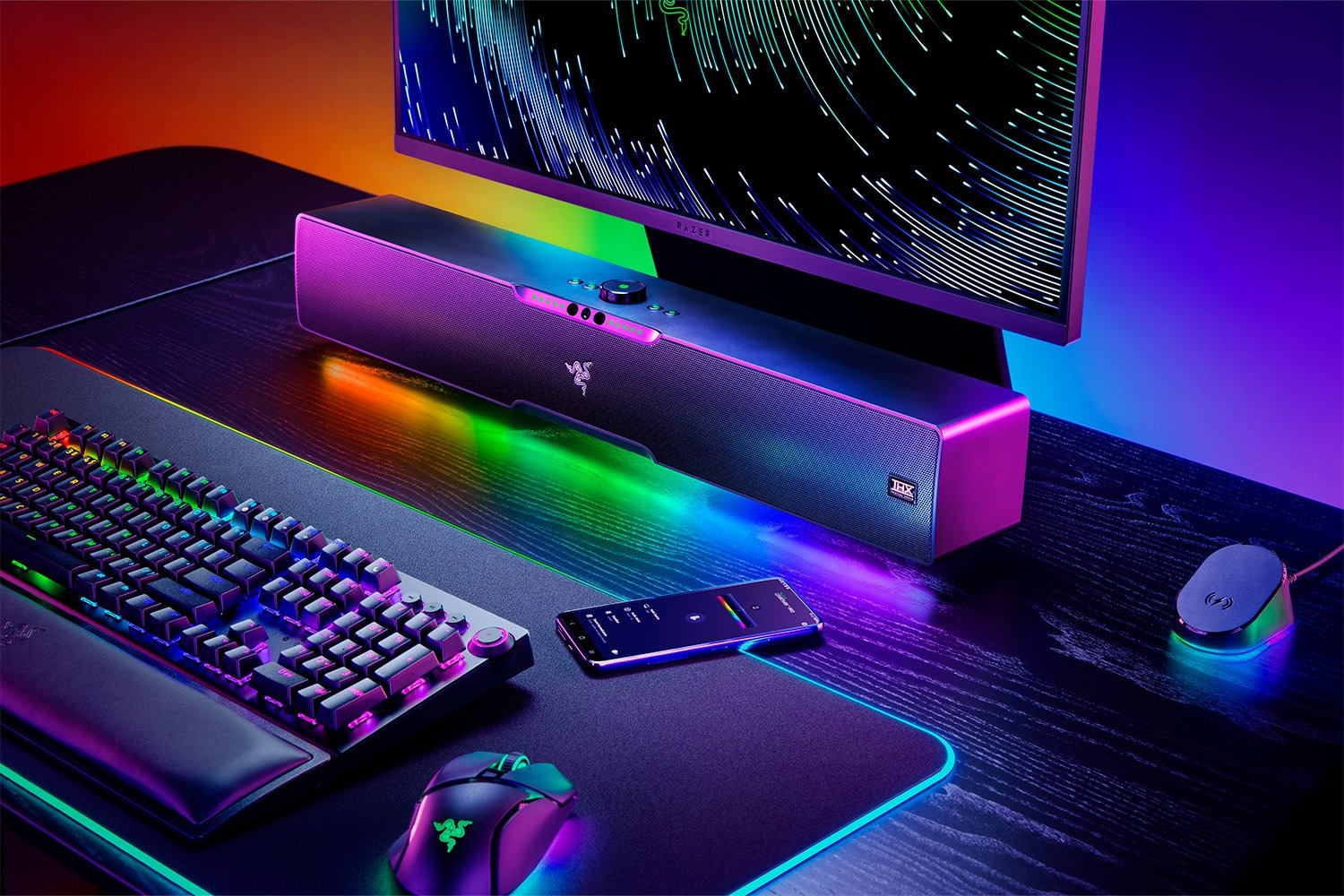 Cette nouvelle barre de son de Razer n'en fait qu'à votre tête