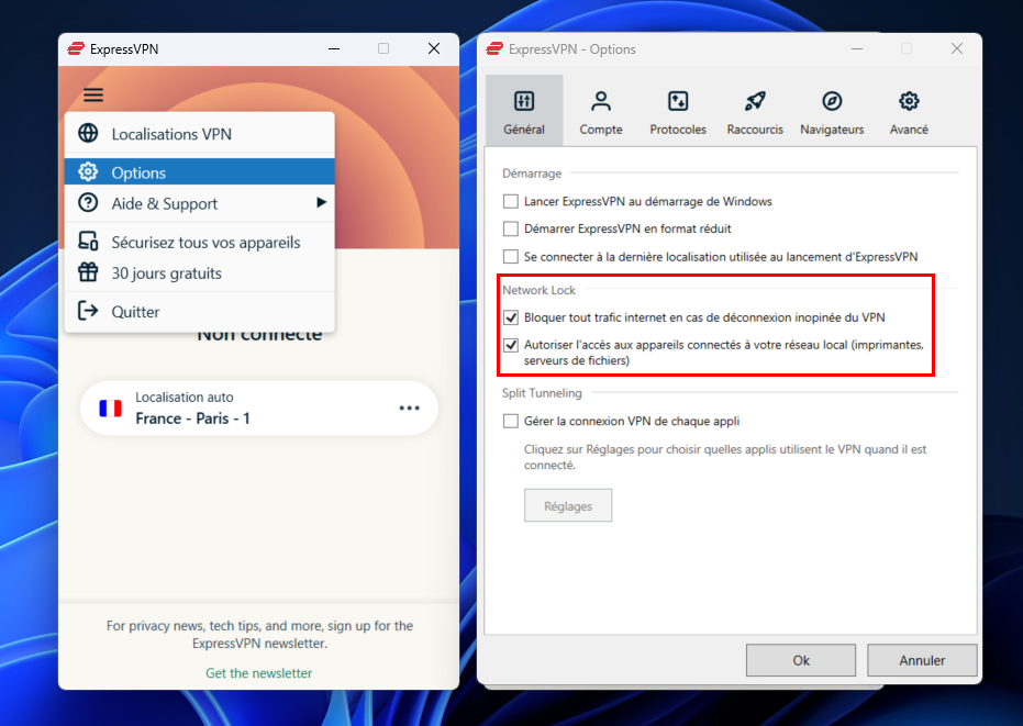 installer expressvpn © clubic.com