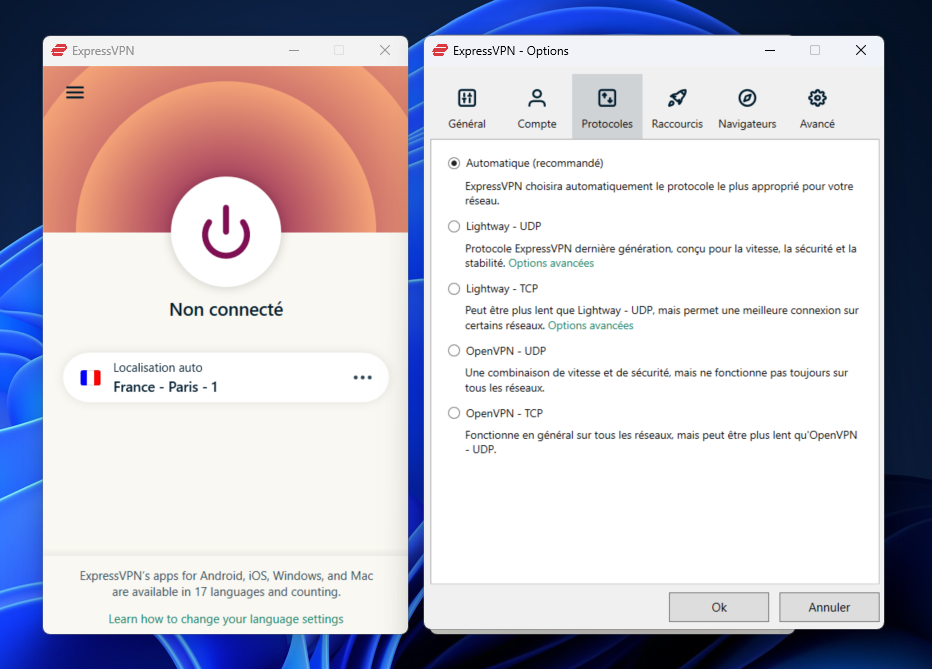 installer expressvpn © clubic.com