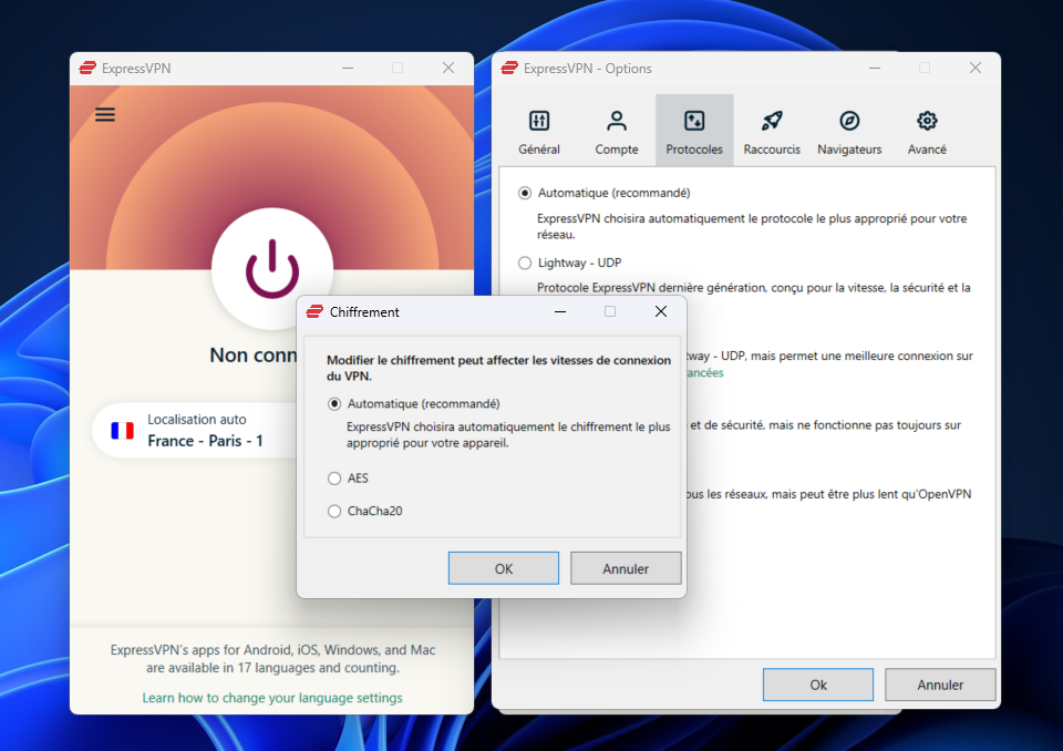 installer expressvpn © clubic.com