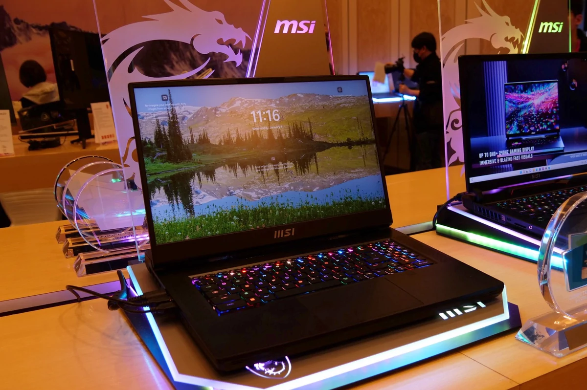 MSI Titan GT77 © © Alexandre Boero pour Clubic
