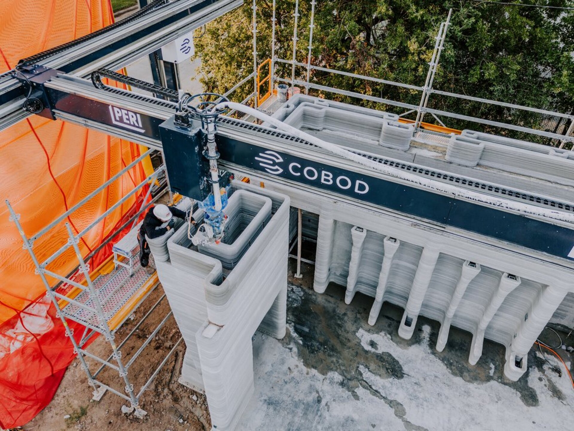 Découvrez un pavillon en béton imprimé en 3D Technique-Innovation