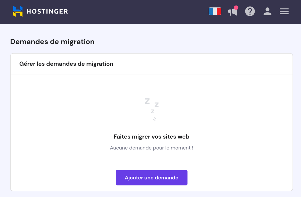 migration site Web - Hostinger © Migration site Web - Hostinger