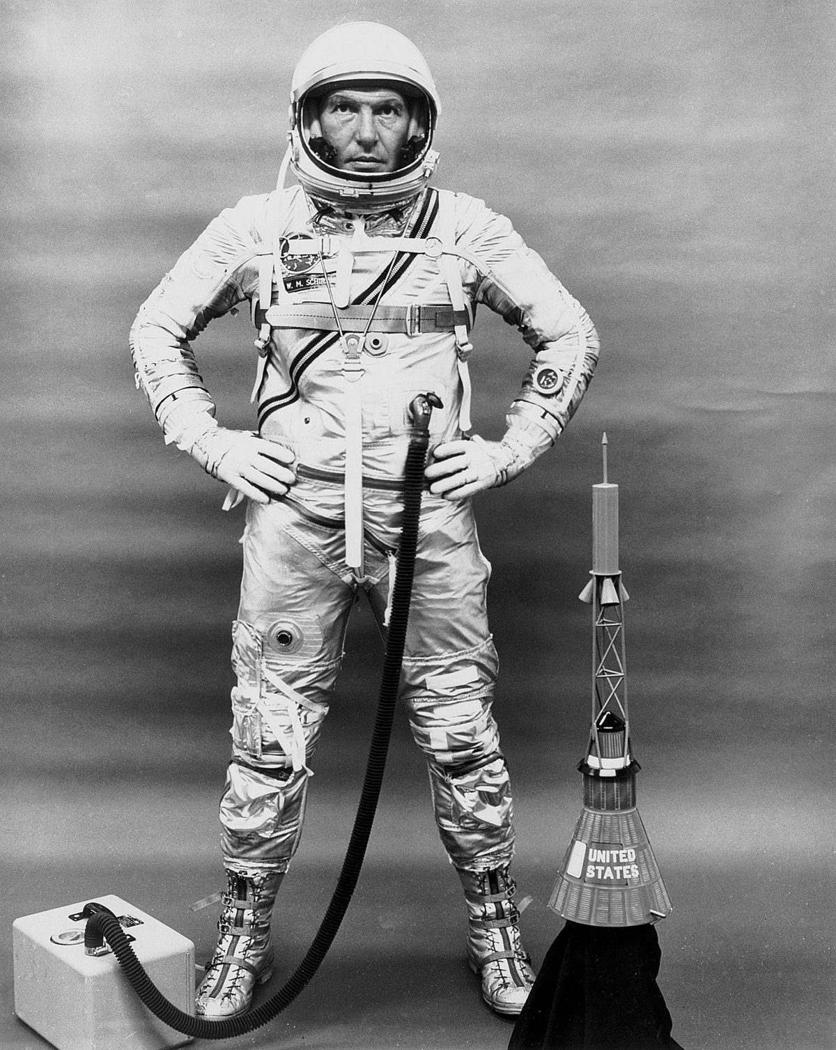Mercury Sigma 7 Walter Schirra astronaute © NASA