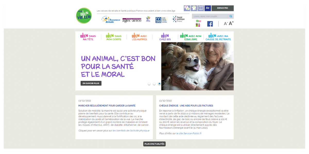 Vieillir 1 © © Santé Publique France