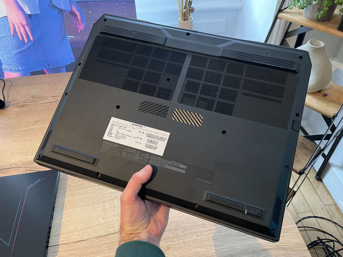 Acer Predator Helios 18-7 © © Nathan Le Gohlisse pour Clubic