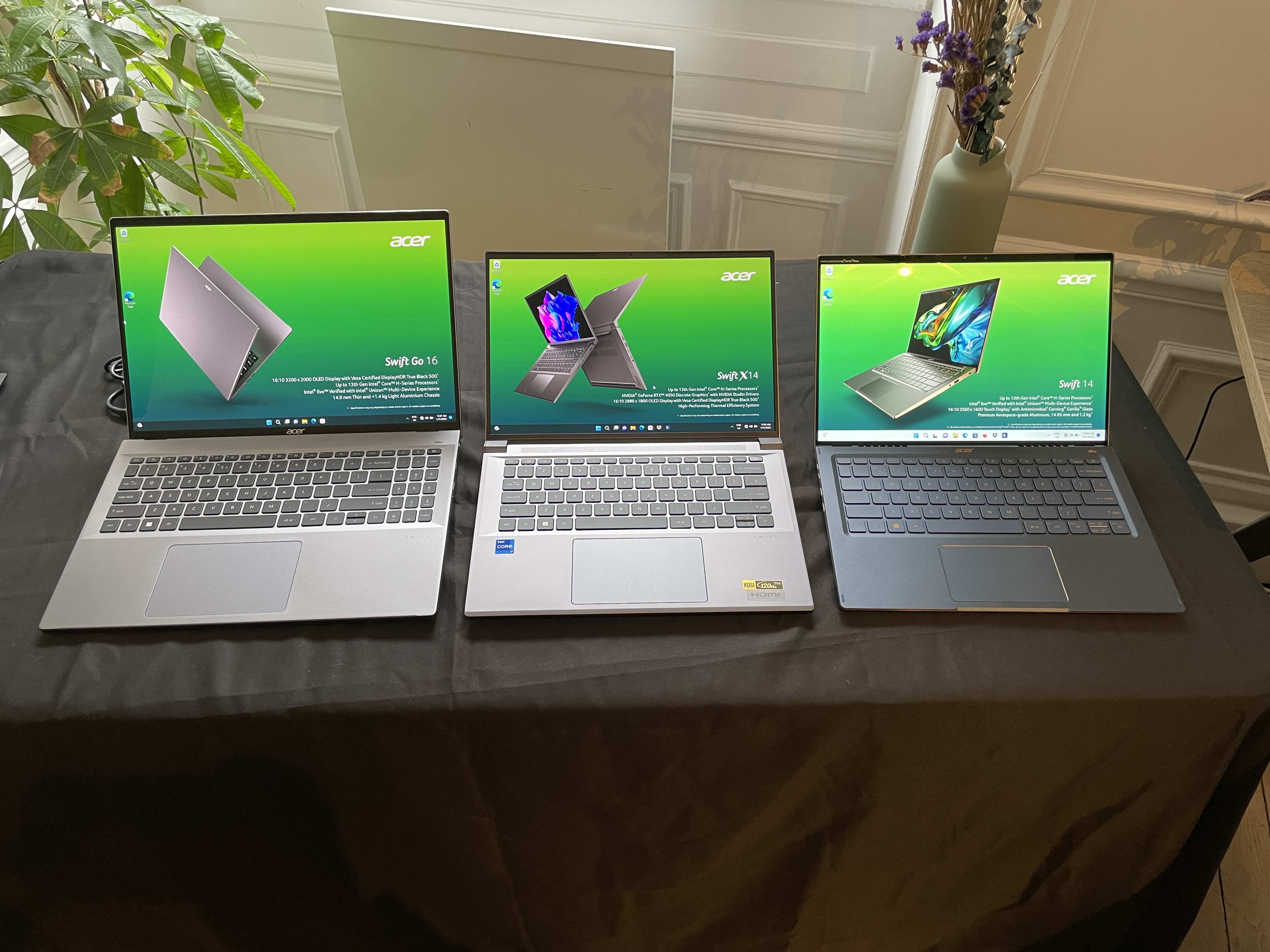 On a essayé les nouveaux Swift d'Acer, et voici le meilleur d'entre eux