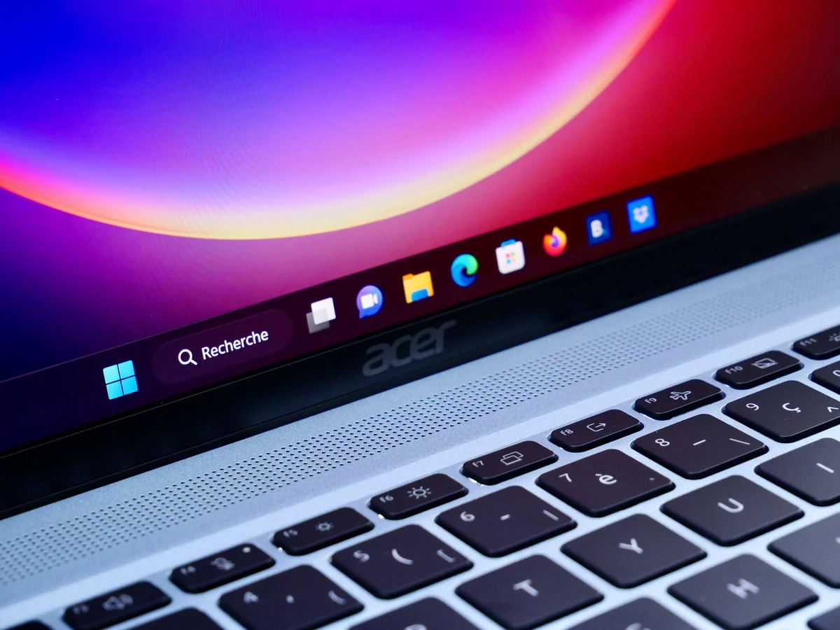 Acer Swift Edge-17 © © Nathan Le Gohlisse pour Clubic