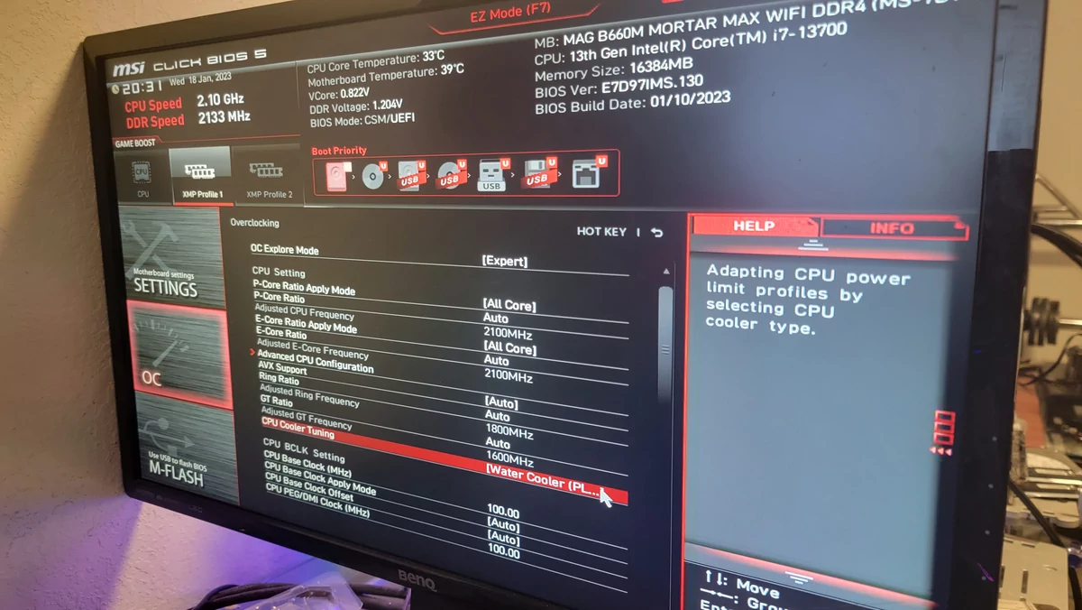 Overclocking CPU non-K © Tom's Hardware
