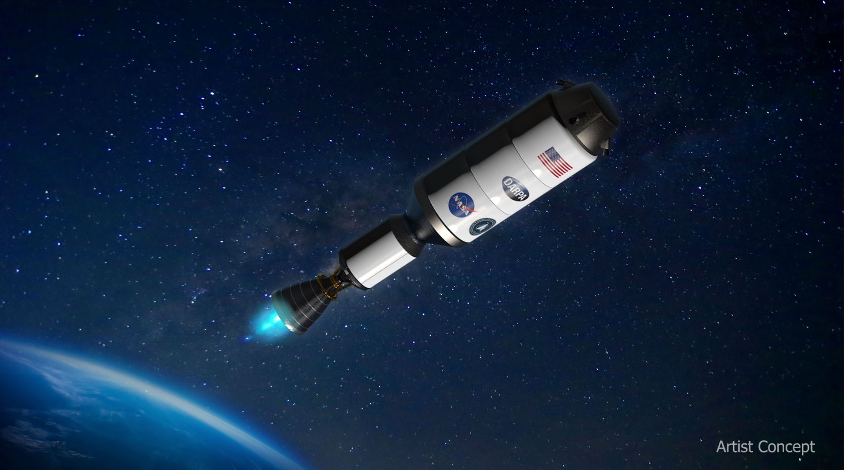La NASA et la DARPA développent un moteur-fusée dopé par un réacteur nucléaire