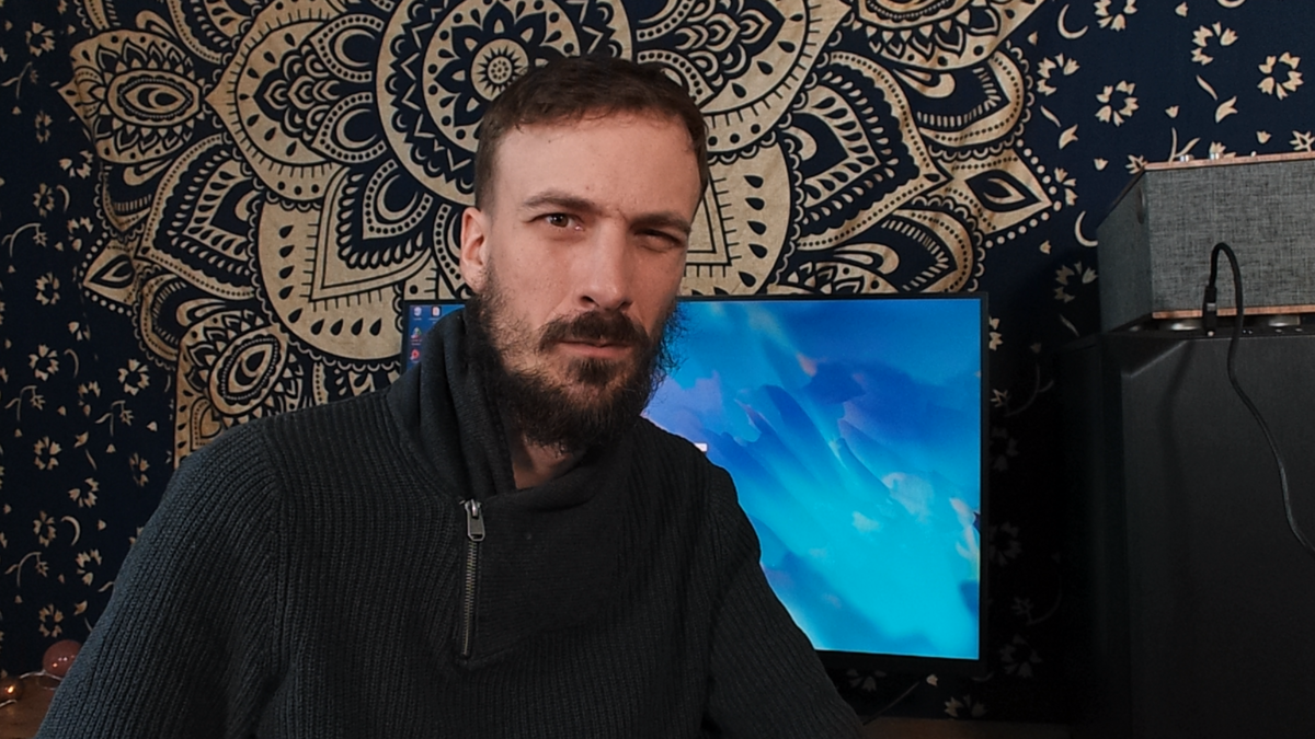 Test Elgato Facecam zoom 120 % + lumière © Matthieu Legouge