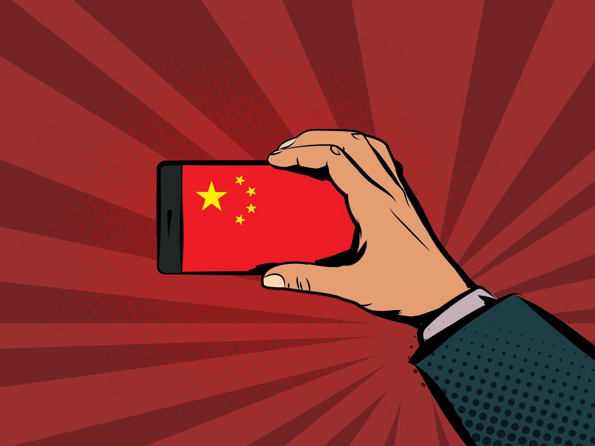Chine smartphone © Shutterstock