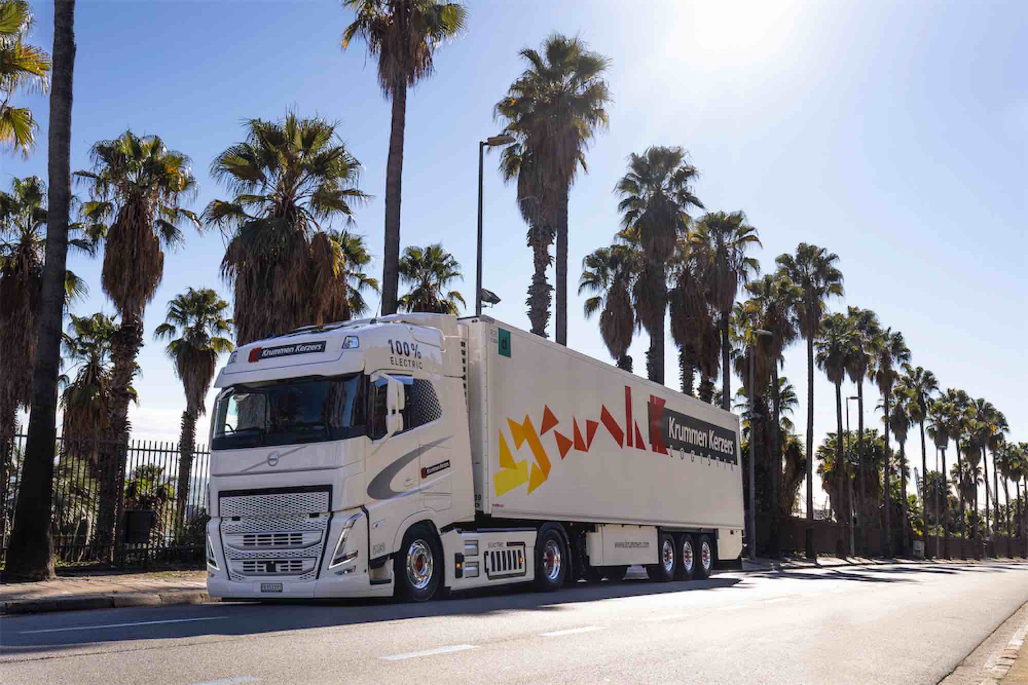 Ce camion tout-électrique Volvo établit un nouveau record de distance parcourue en Europe