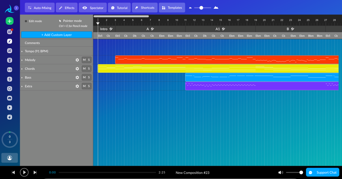 AIVA ai screen 3