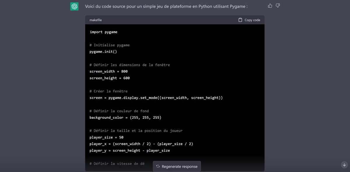 ChatGPT network error © © ChatGPT / Alexandre Schmid pour Clubic