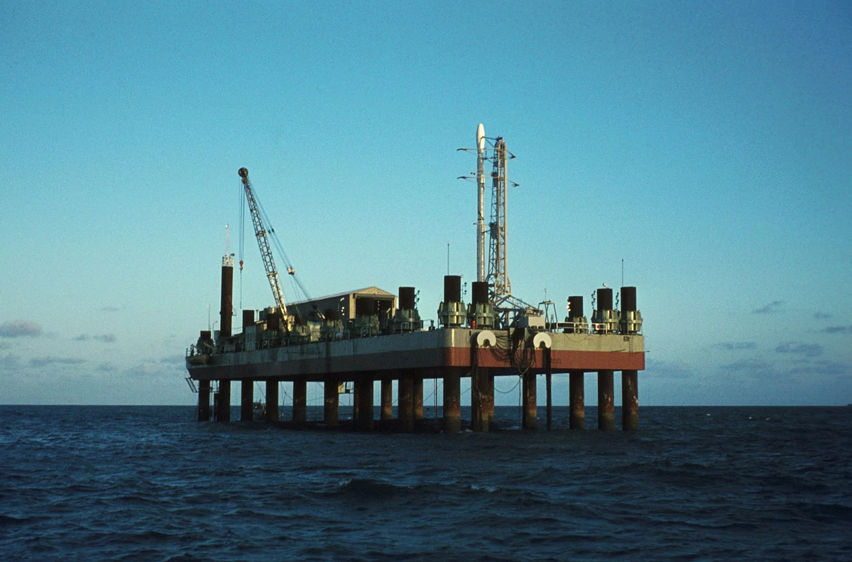 Scout fusée plateforme maritime San Marco 2 © N.A.
