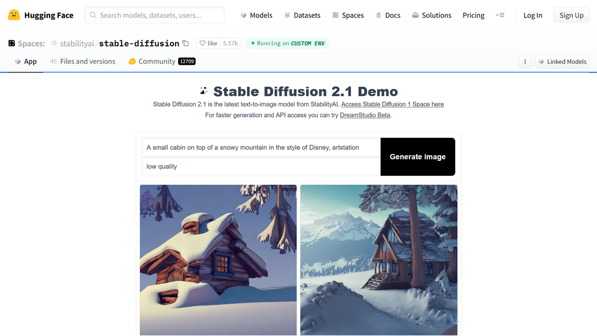 Stable DIffusion - Demo 1
