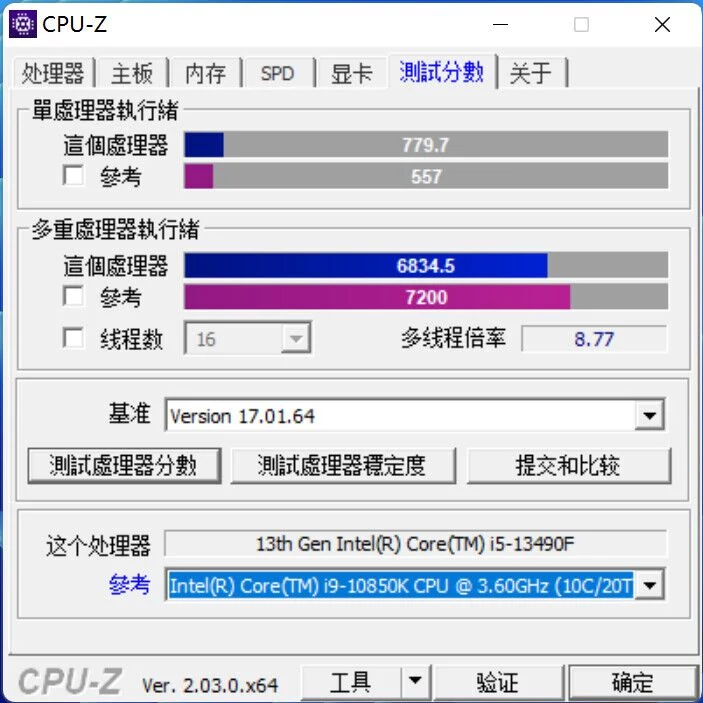 Intel Core i5-13490F © Videocardz