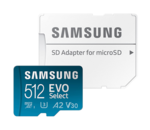 Soldes Amazon : -36% sur la carte microSD XC Samsung Evo Select 512 Go