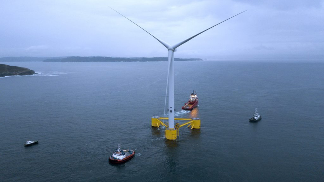 Le premier parc éolien flottant semi-submersible au monde dépasse toutes les attentes en matière de puissance