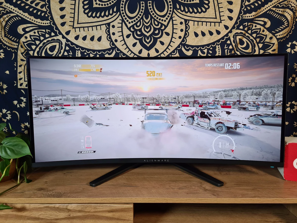 Test Alienware QD-OLED AW3423DWF © Matthieu Legouge