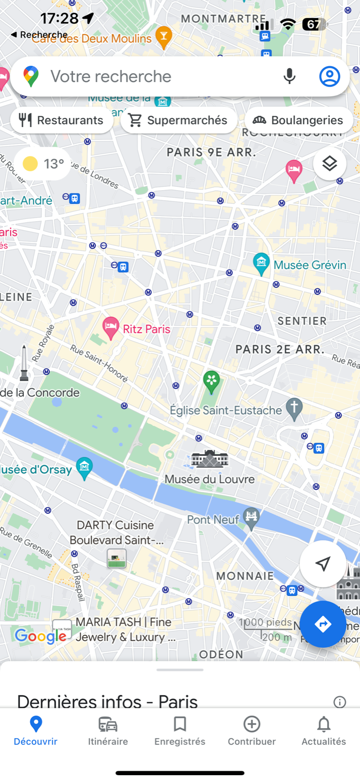 Google Maps © © Mathieu Grumiaux pour Clubic