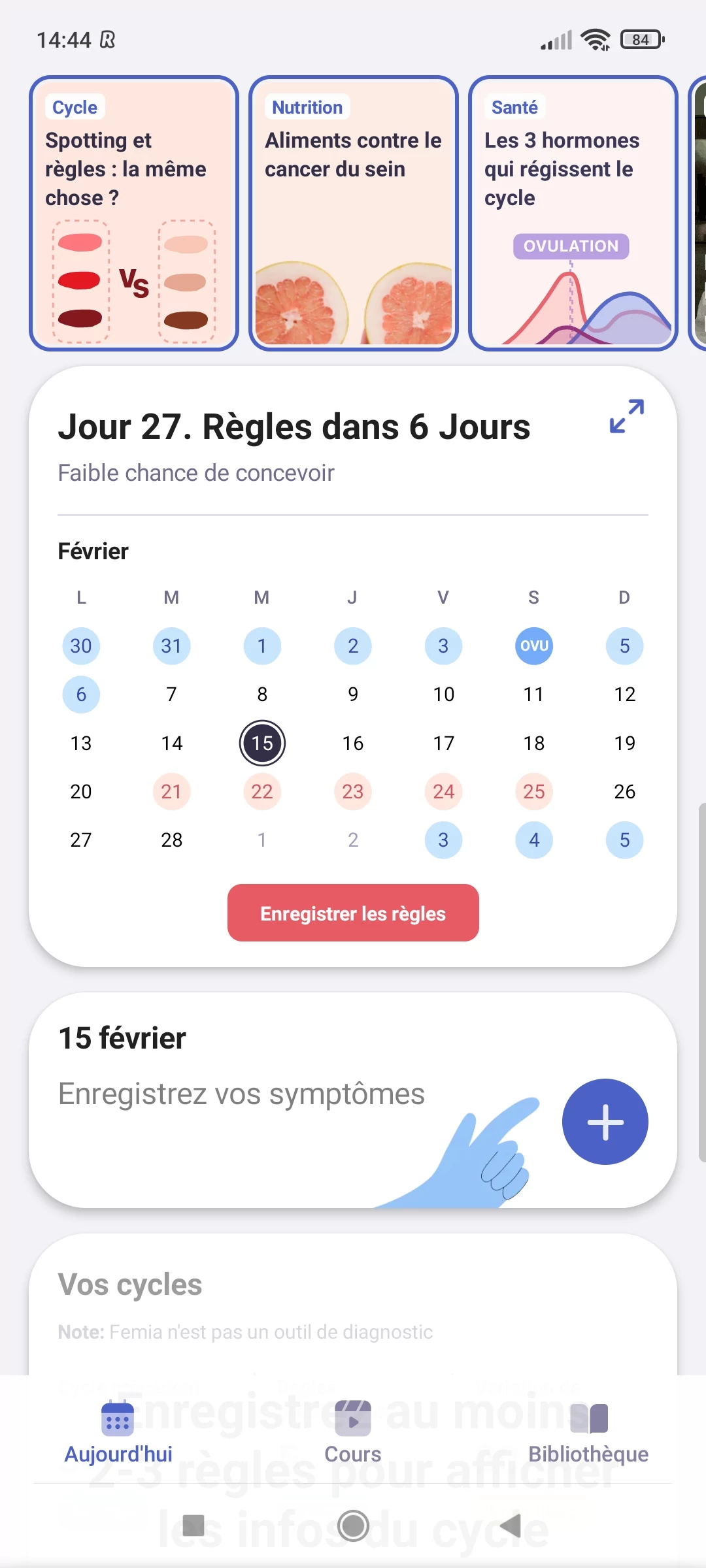 Les meilleures applications pour suivre vos cycles menstruels en 2024