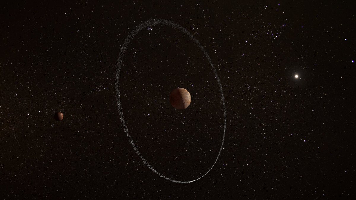 Quaoar anneau planète naine © ESA